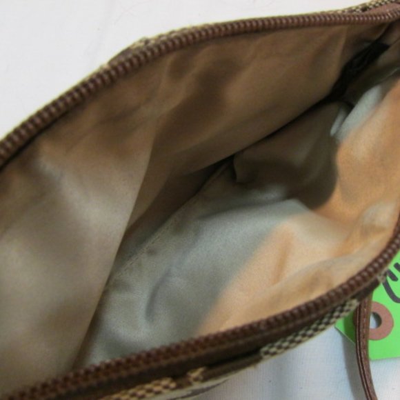 Coach Wristlet Signature Brown Canvas - Picture 6 of 7